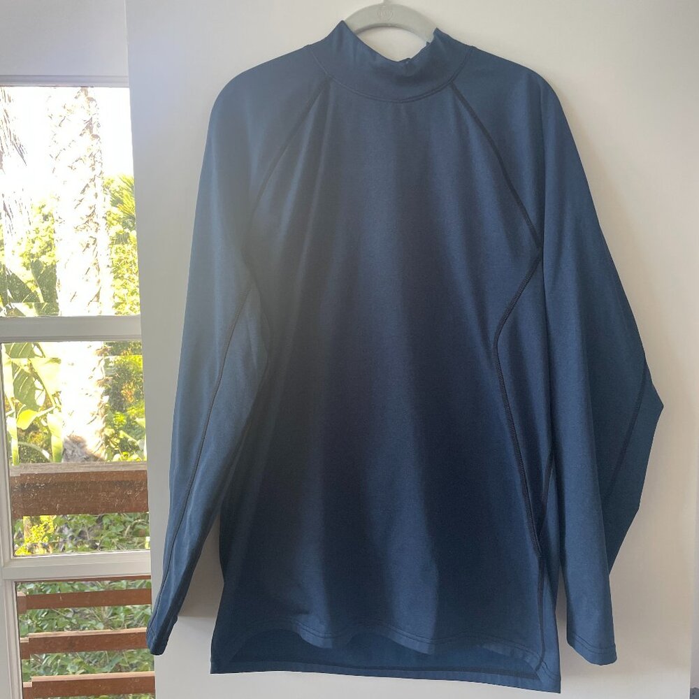 Spyder Active‎ Turtle Neck ProW B Thermal Pullover Base layer in Blue, Large